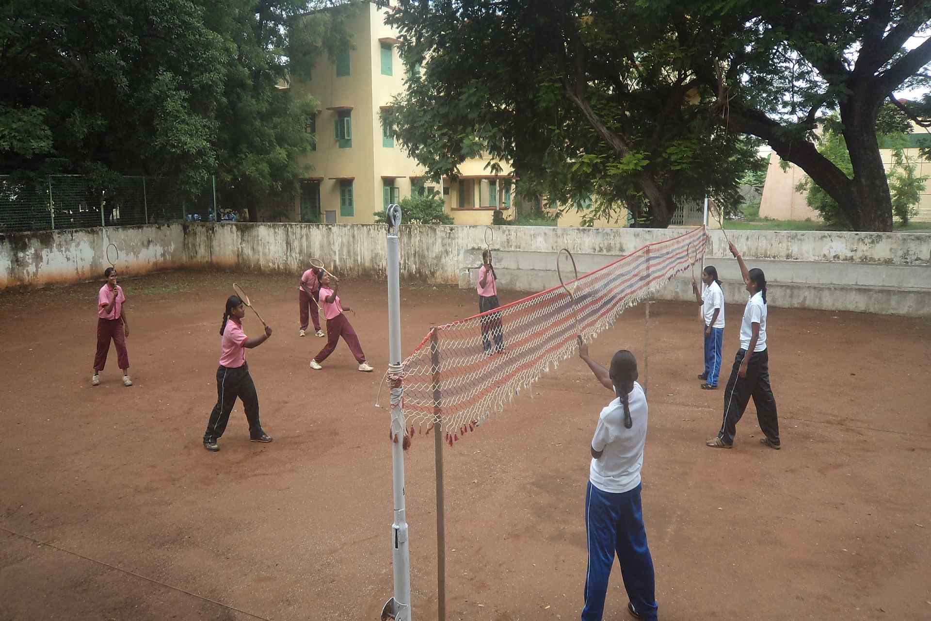 Ball Badminton Court